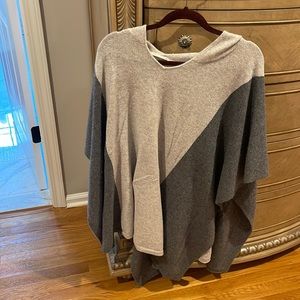 Halogen Cashmere Poncho